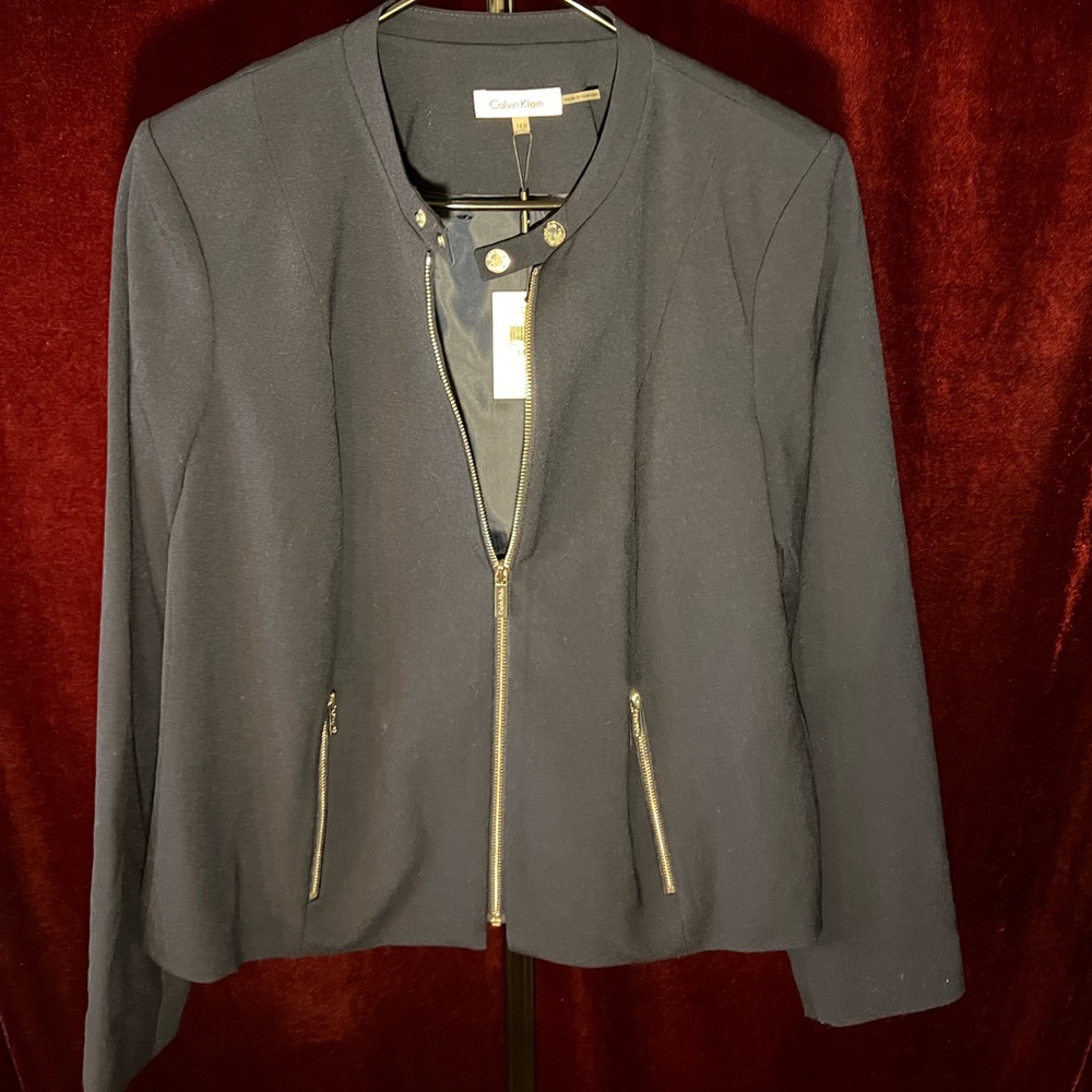 Women's Calvin Klein jacket size 14W. New with tags.